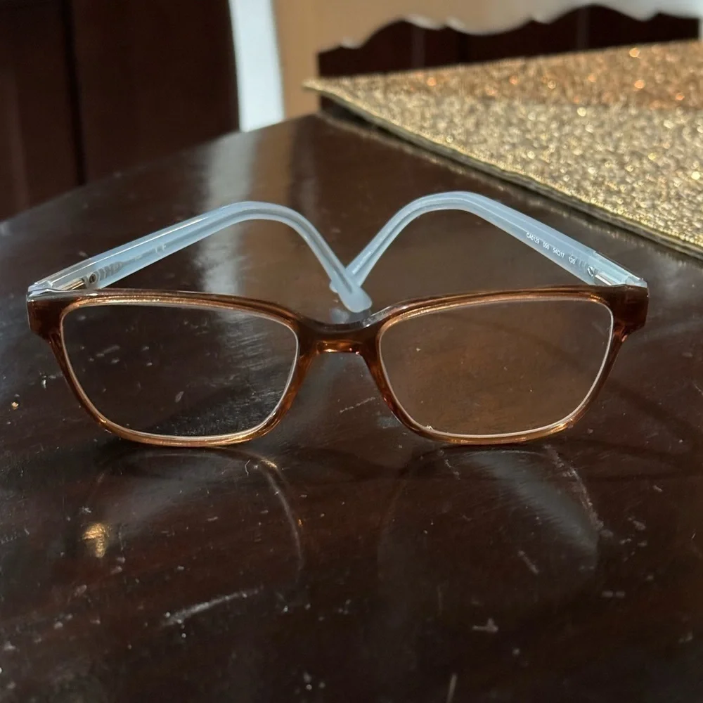 CANDIES light prescription readers blue and brown